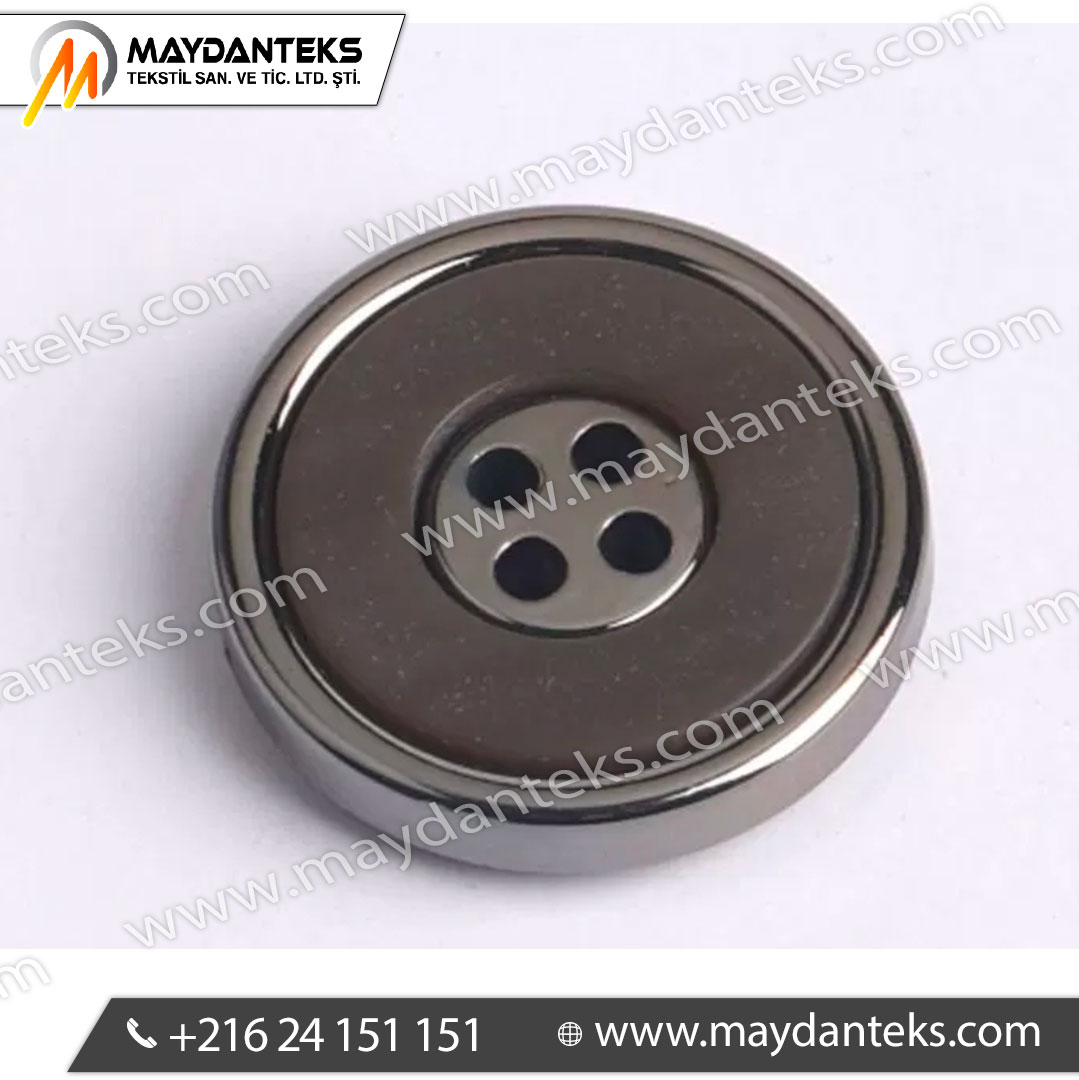 bouton-metal-gunmetal-resine-brun-effet-pierre-4-trous-couture-veste-manteau-mercerie-premium-design-bicolore bouton-metal-gunmetal-resine-brun-effet-pierre-4-trous-couture-veste-manteau-mercerie-premium-design-bicolore